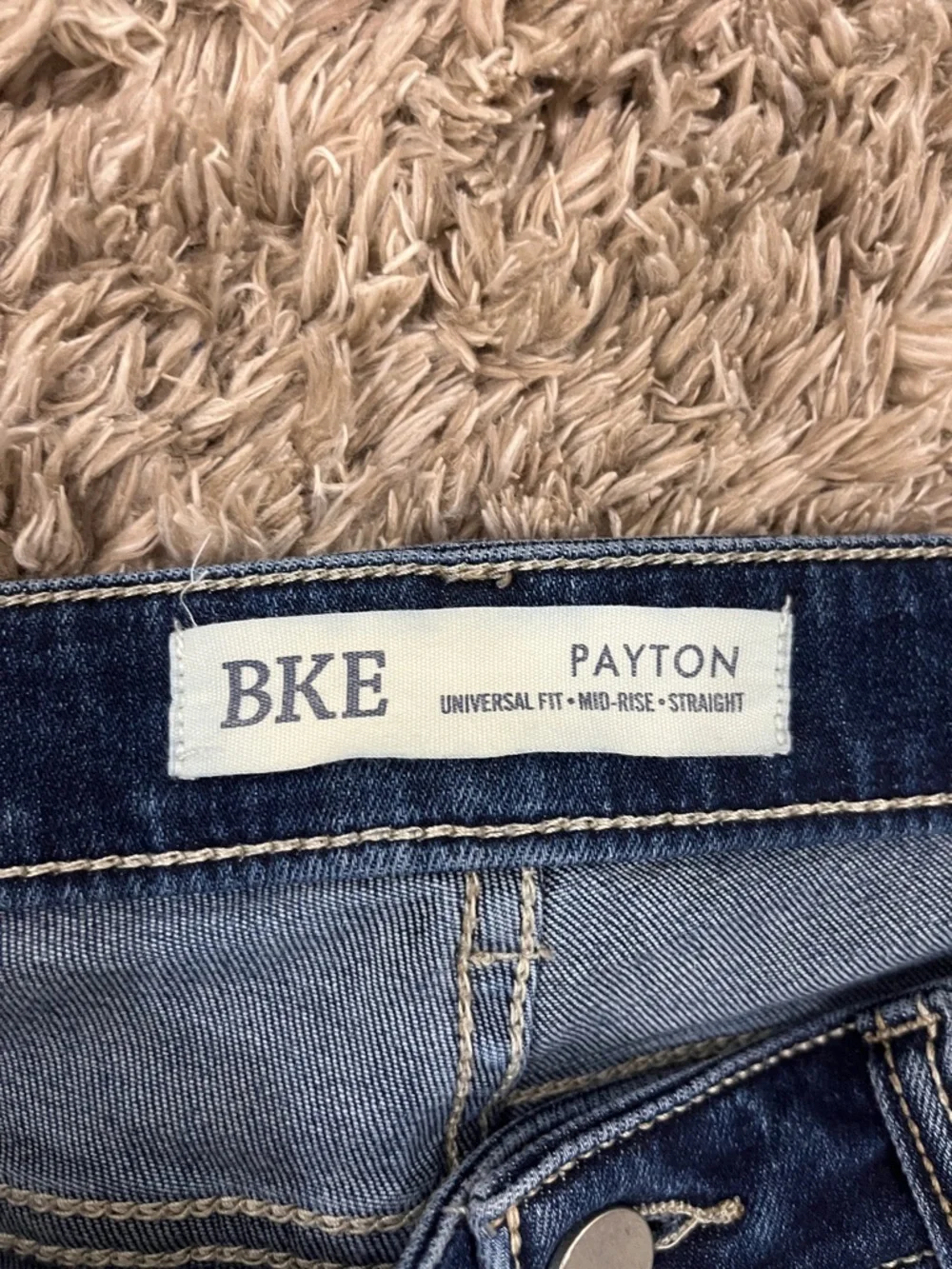 BKE Women's Straight Leg Jeans - Dark Blue Wash. 27x29.5 - Picture 2 of 6